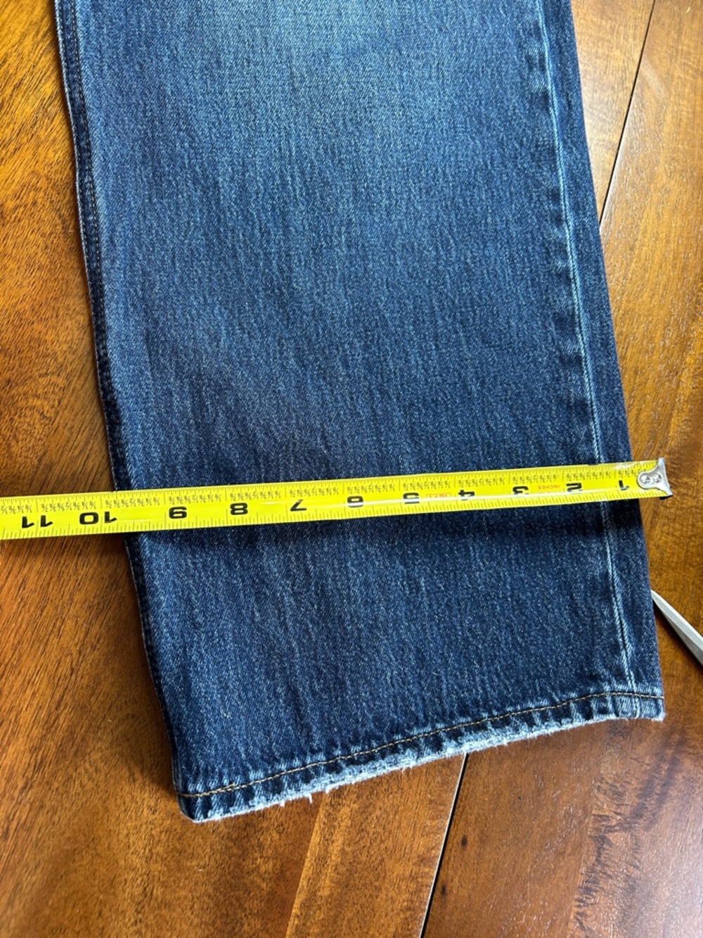 J. Crew Dark Blue 90s Vintage Baggy Jeans - Picture 9 of 10